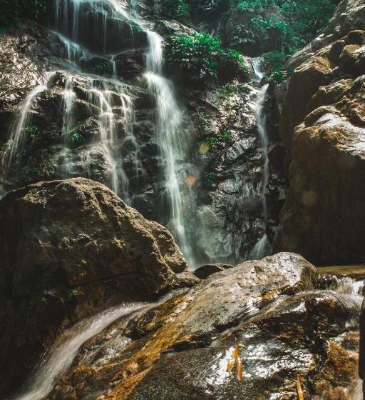 וילה דלוקס חדר שינה 1, Finca Hostal Bolivar   Casa Maracuya