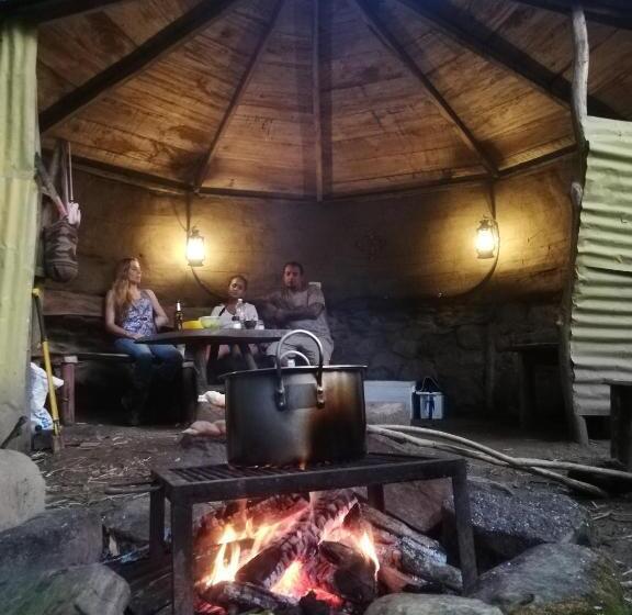 וילה דלוקס חדר שינה 1, Finca Hostal Bolivar   Casa Maracuya