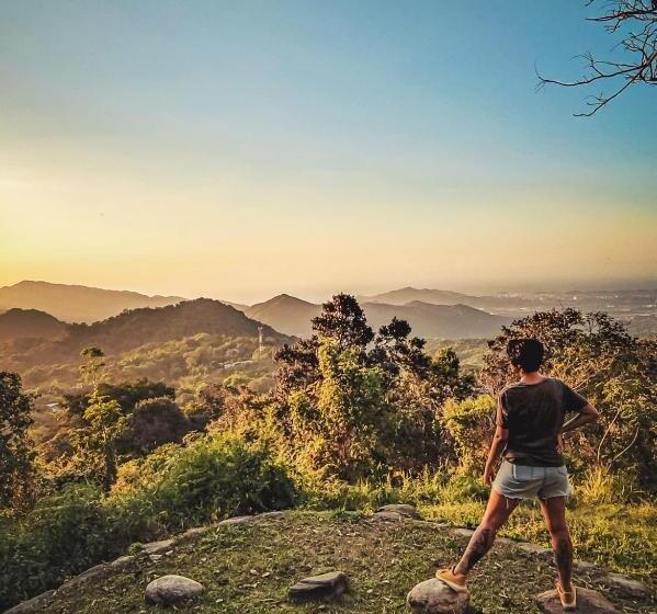 וילה דלוקס חדר שינה 1, Finca Hostal Bolivar   Casa Maracuya