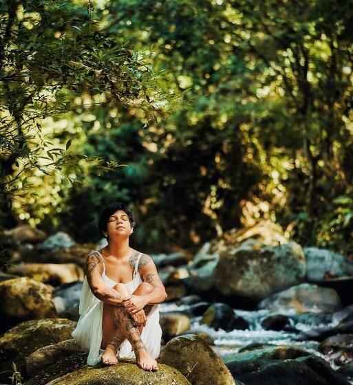 וילה דלוקס חדר שינה 1, Finca Hostal Bolivar   Casa Maracuya