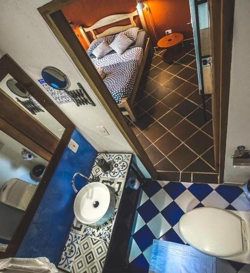 וילה דלוקס חדר שינה 1, Finca Hostal Bolivar   Casa Maracuya