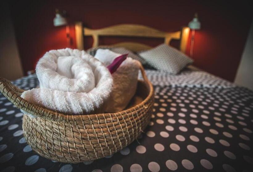 וילה דלוקס חדר שינה 1, Finca Hostal Bolivar   Casa Maracuya