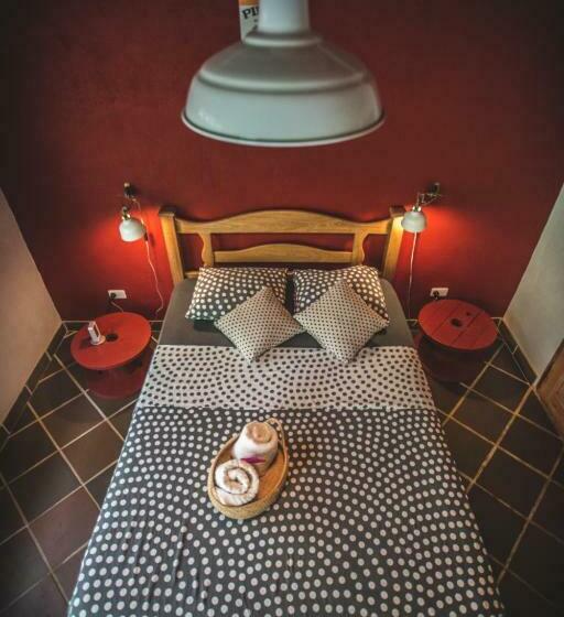 חדר דלוקס עם מרפסת, Finca Hostal Bolivar   Casa Maracuya