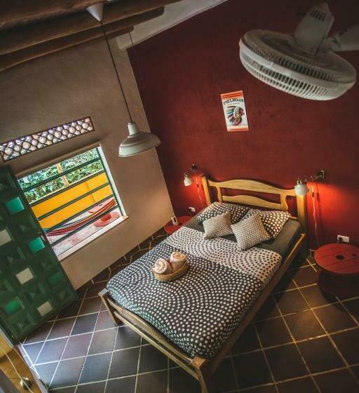 חדר דלוקס עם מרפסת, Finca Hostal Bolivar   Casa Maracuya