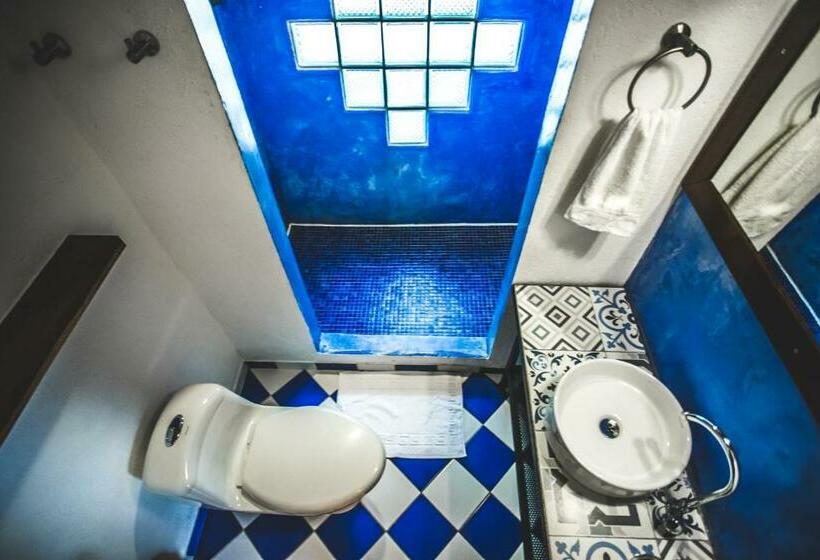 غرفة ديلوكس مزودة بشرفة, Finca Hostal Bolivar   Casa Maracuya