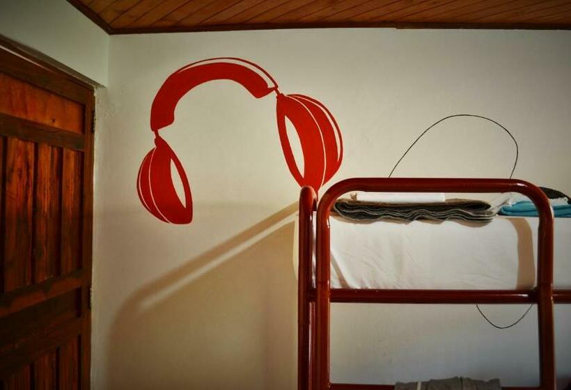 共用房间的床, Casa Kayam Hostal Y Residencia Artística