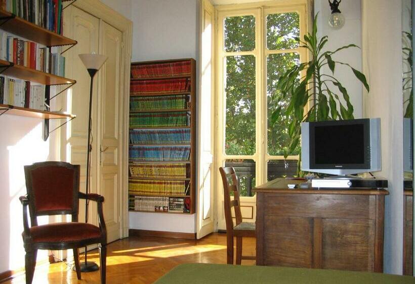 غرفة قياسية فردية حمام مشترك, Al Porta Susa B&b