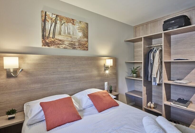 2人卧室家庭公寓, Green Resort Limburg