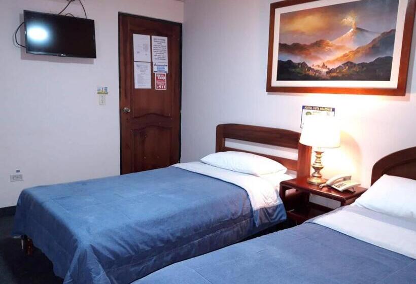 חדר סטנדרט שתי מיטות זוגיות, Hostal Vista Amazonas