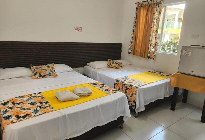 スタンダード４人部屋, Villa Real Tolú