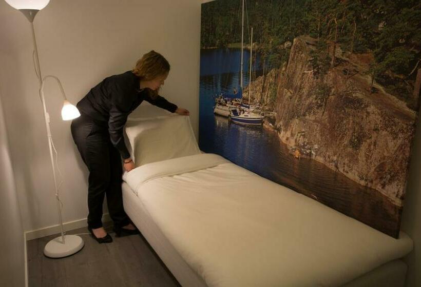 غرفة عائلية حمام مشترك, Jönköping Vandrarhem