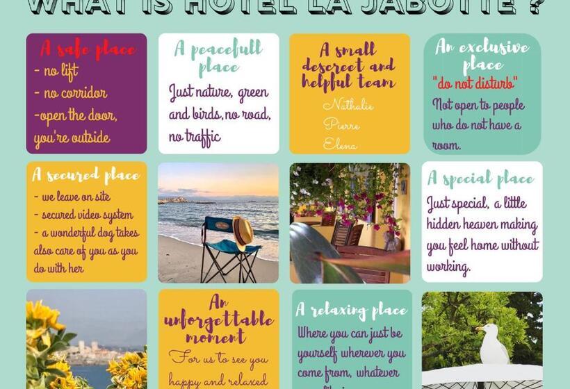 جناح مزوَّد بشرفة, La Jabotte