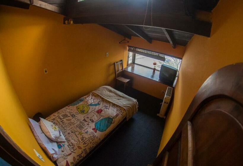 Quarto Estandar Individual Banheiro Compartilhado, Posada Del Fin Del Mundo
