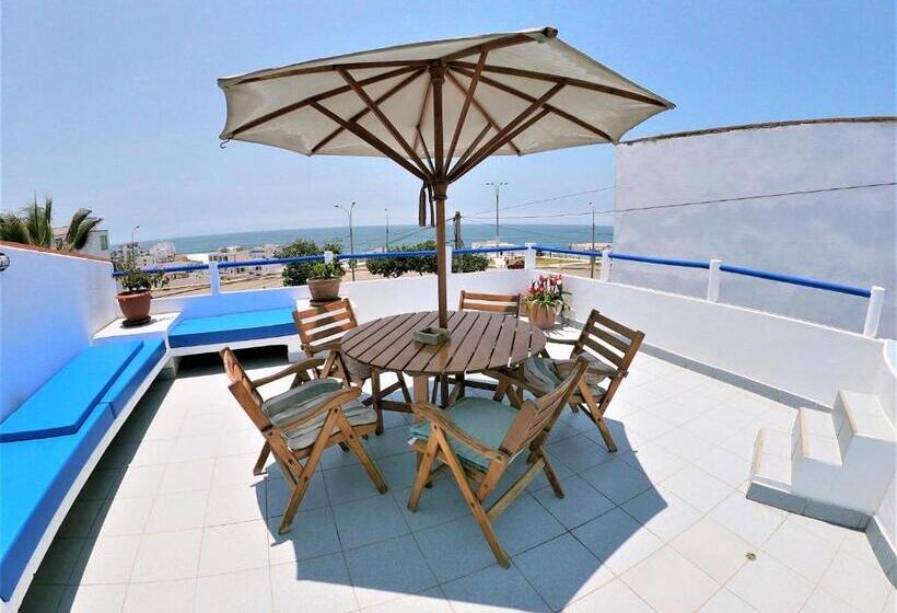 جناح ديلوكس مطل على البحر, Waves Surf Camp Peru