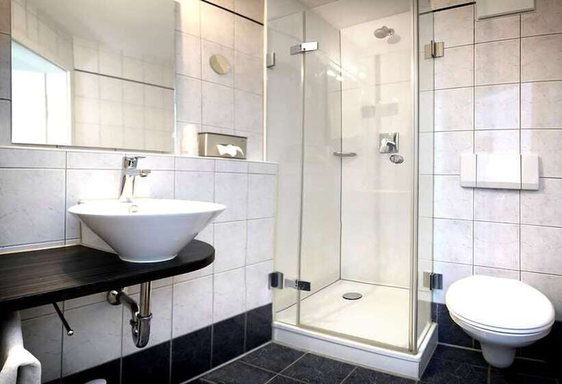 Standard Single Room, & Restaurant Grüner Baum