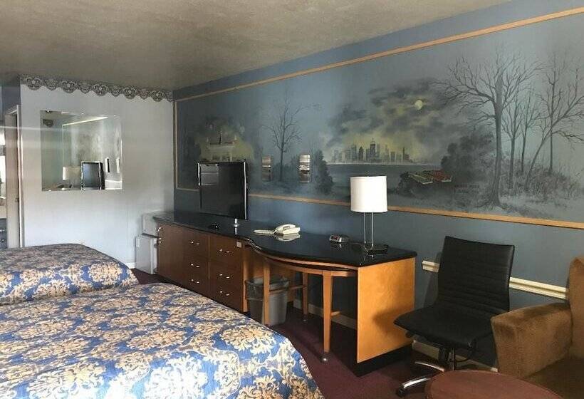 غرفه قياسيه سريرين مزدوجين, Village Inn