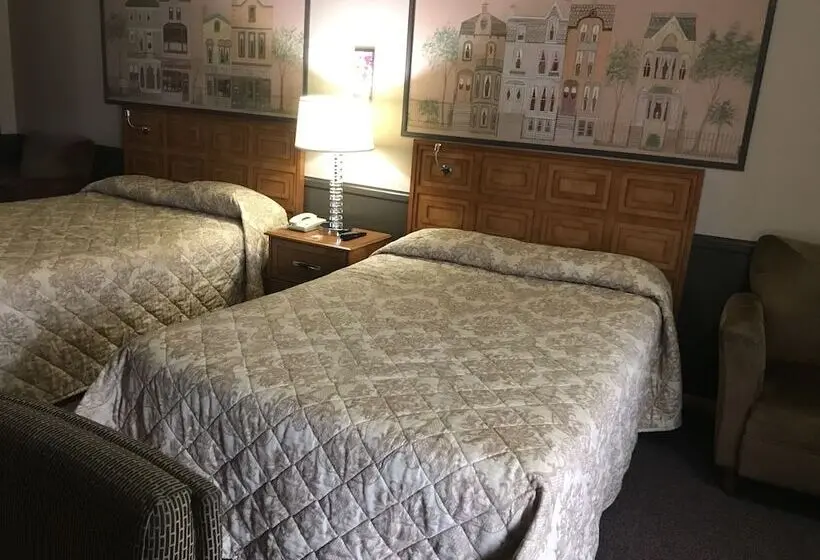 ２ダブルベッドのスタンダードルーム, Village Inn