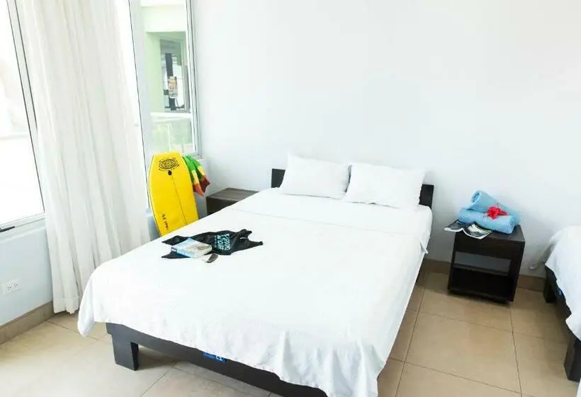Deluxe-huone, Room2board Hostel And Surf School