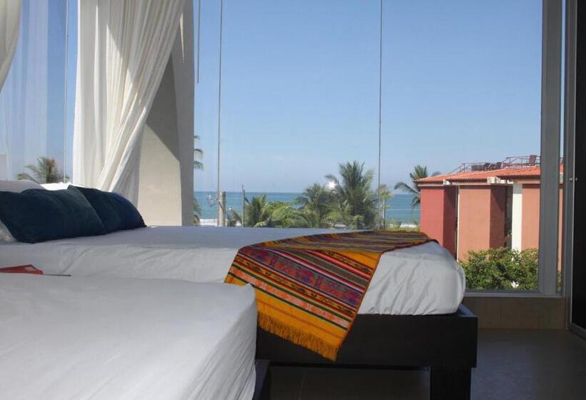 غرفة قياسية ثلاثية حمام مشترك, Room2board Hostel And Surf School