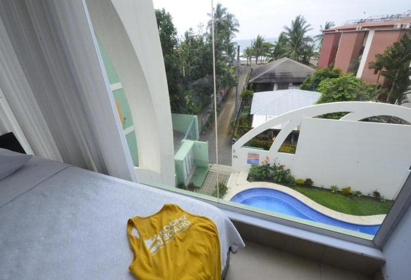 غرفة قياسية حمام مشترك, Room2board Hostel And Surf School