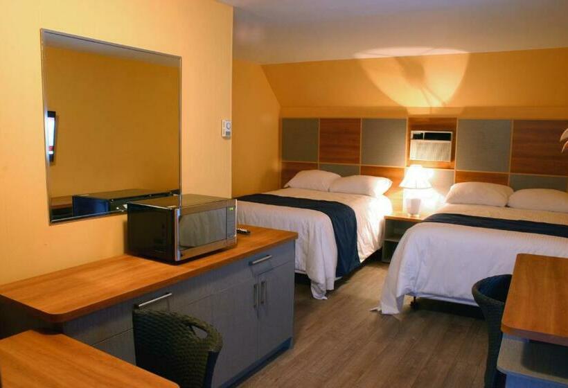 Номер Стандарт 2 Двуспальные Кровати, Motel Des Pentes Et Suites
