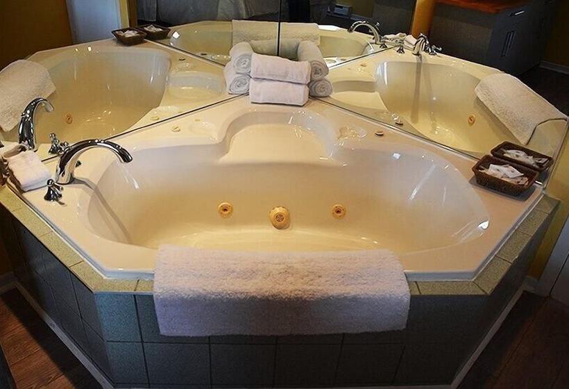 Люкс с гидромассажем, Motel Des Pentes Et Suites