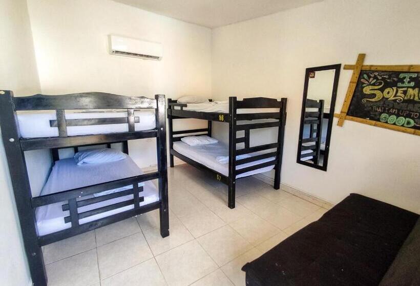 Кровать в Общей Комнате, Hostel Nirvana Taganga