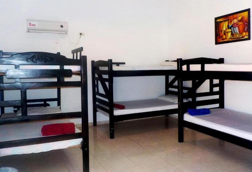 共用房间的床, Hostel Nirvana Taganga