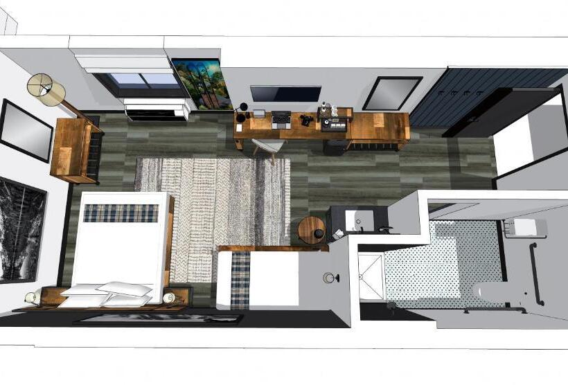身障者適用スタンダードルーム, Gravity Haus