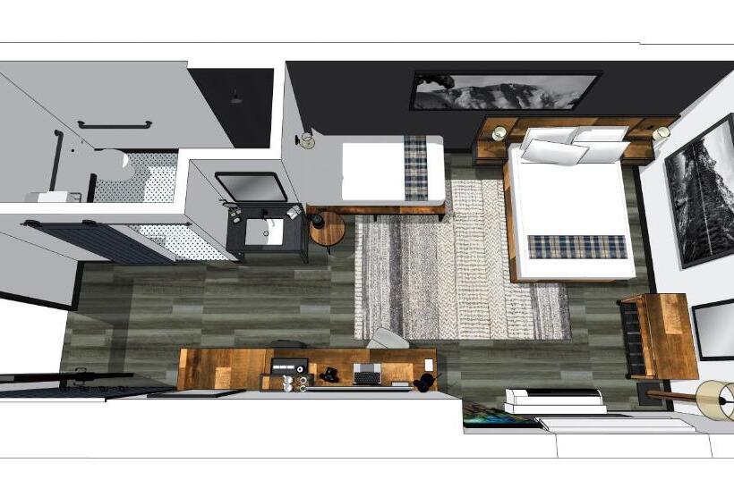 身障者適用スタンダードルーム, Gravity Haus