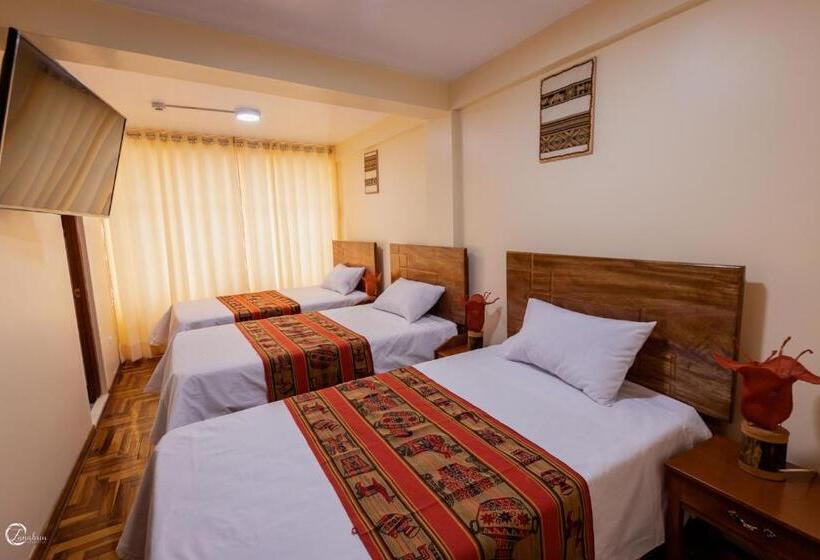 Номер Стандарт Трехместный, Quechua Hostal Recoleta