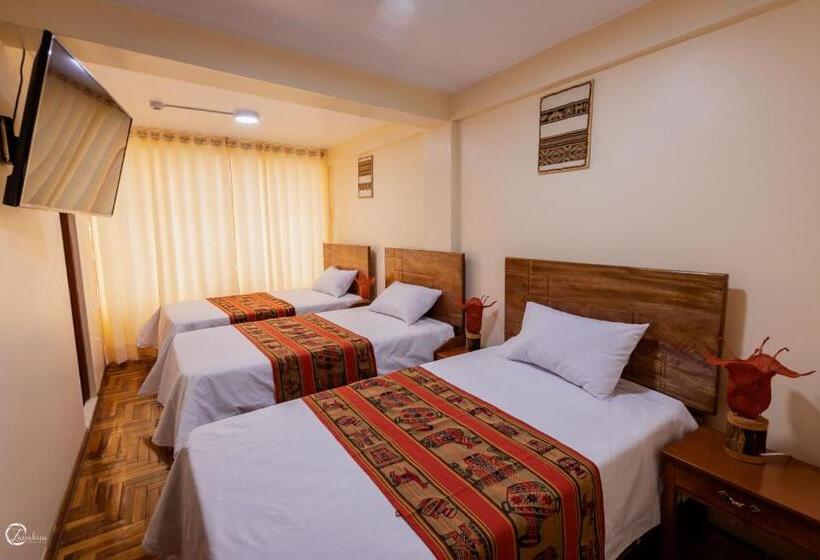 Номер Стандарт Трехместный, Quechua Hostal Recoleta