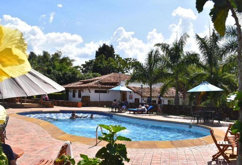 キングサイズベッドのスタンダードルーム, Finca Buenos Aires Barichara