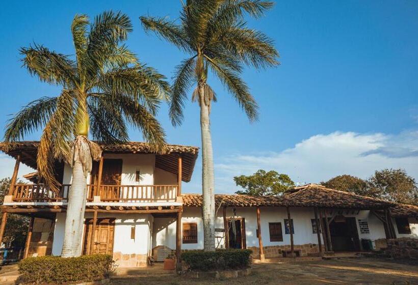 キングサイズベッドのスタンダードルーム, Finca Buenos Aires Barichara