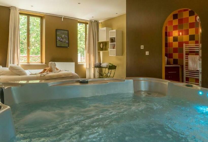 豪华房间, La Font Vineuse & Spa