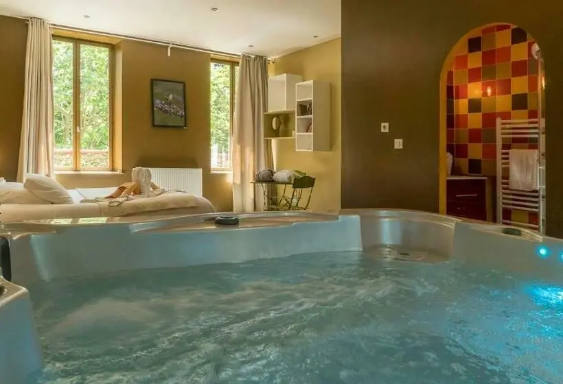 デラックスルーム, La Font Vineuse & Spa