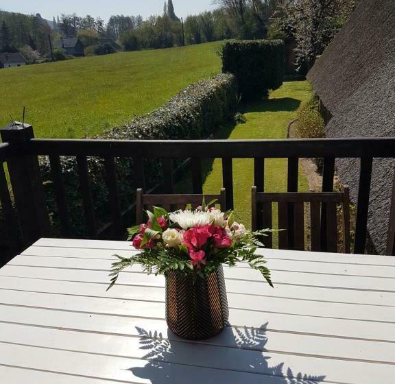 标准间带露台, La Griotte & Spa&piscine