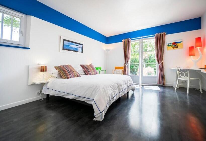 חדר סטנדרט עם מיטת קינג, Maison D Hôte Iparra  Pays Basque
