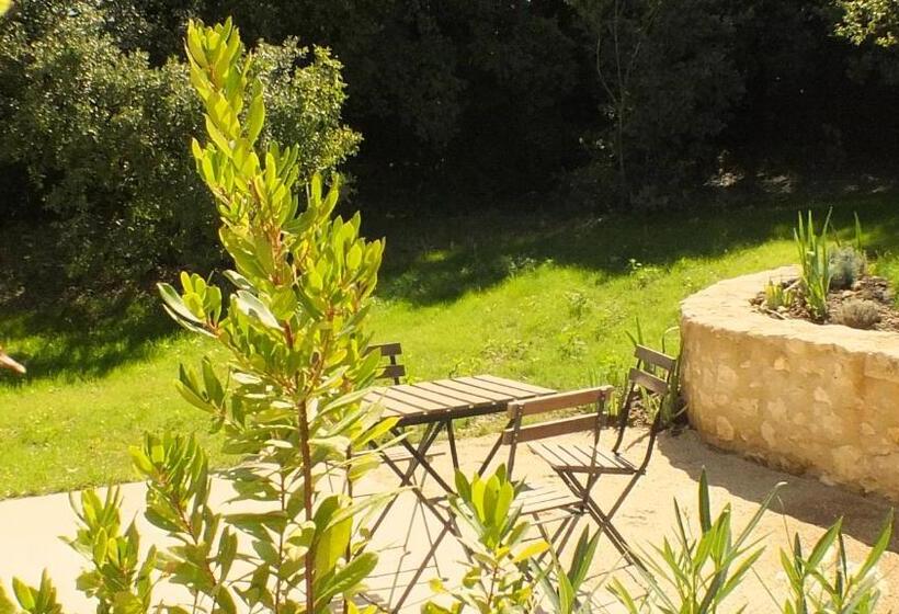 غرفة ديلوكس مطلّة علي الحديقة, Mas Notre Dame