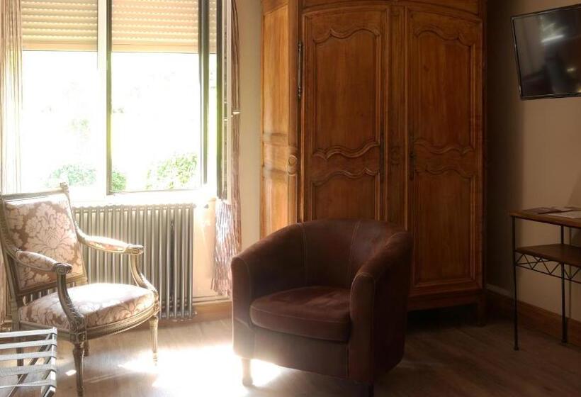 اتاق لوکس با چشمانداز باغ, Domaine Du Clos Fleuri Spa