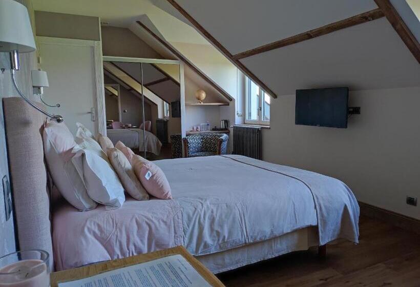 高级套房带海景, Domaine Du Clos Fleuri Spa