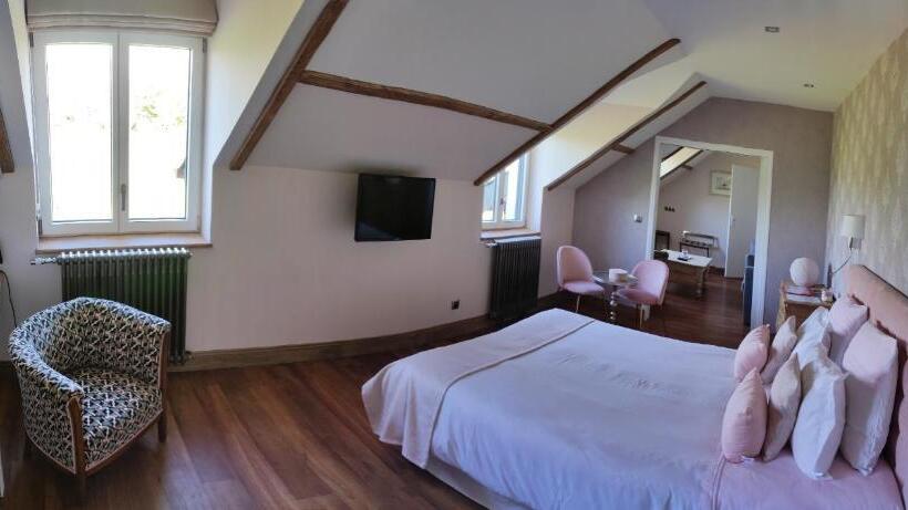 高级套房带海景, Domaine Du Clos Fleuri Spa