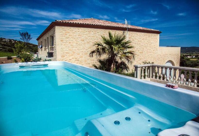 חדק דלוקס עם ג'קוזי, Chateau De Valloubiere