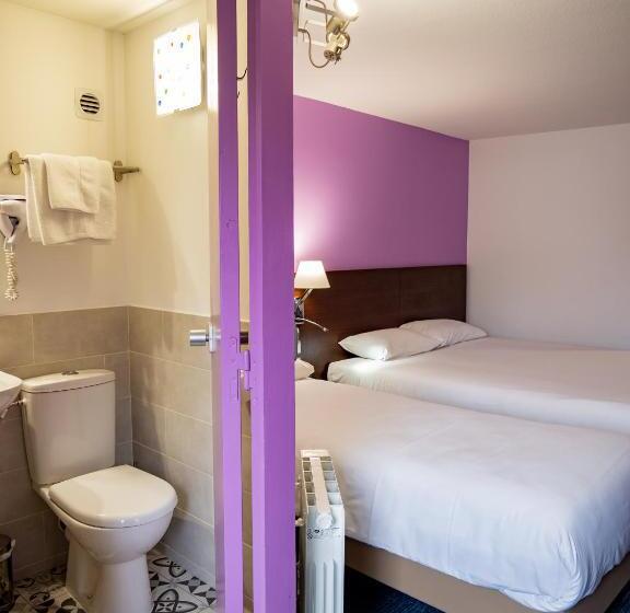 스탠다드 트리플 룸, Contact Hotel Restaurant La Chaumière Les Mureaux Flins