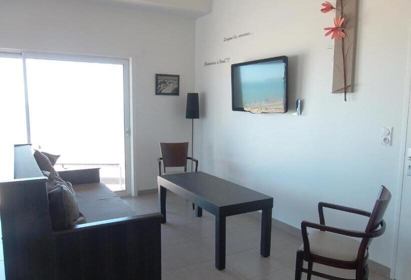 شقة غرفة واحدة مزودة بتراس, Résidence Belle Plage