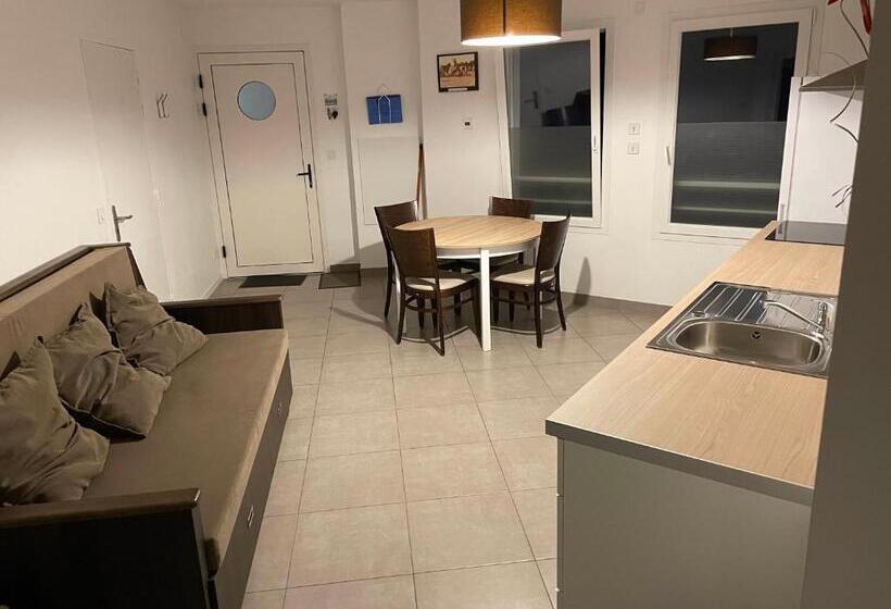 침실 2개 아파트, Résidence Belle Plage