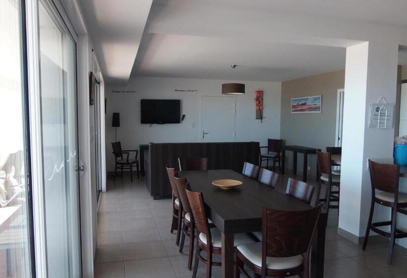 침실 1개 테라스 아파트, Résidence Belle Plage