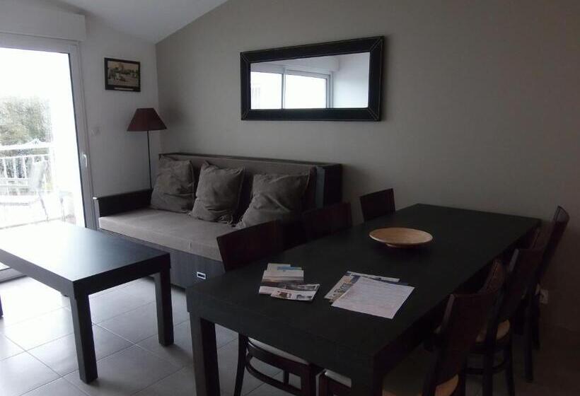 شقة غرفة نوم واحدة مزودة بشُرفة, Résidence Belle Plage