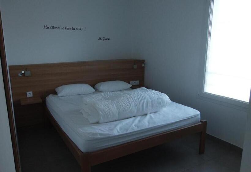 침실 1개 발코니 아파트, Résidence Belle Plage