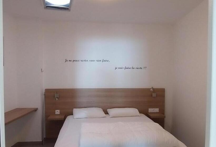 침실 1개 발코니 아파트, Résidence Belle Plage